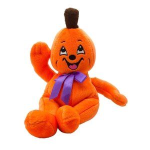 Vintage Kids of America 9" Jack-o'-lantern Pumpkin Man Plush Halloween 2000